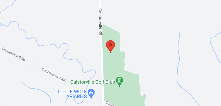 map of 1184 CAISTORVILLE Road